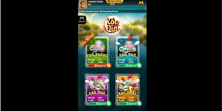 Hướng dẫn tham gia đặt cược Xóc đĩa King88