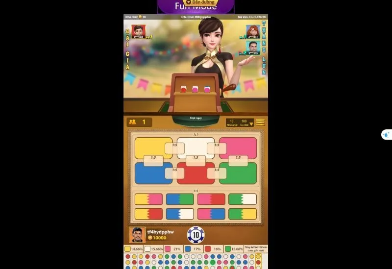 Tổng quan về trò chơi Color Game King88