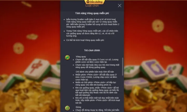 Luật chơi Đường mạt chược King88