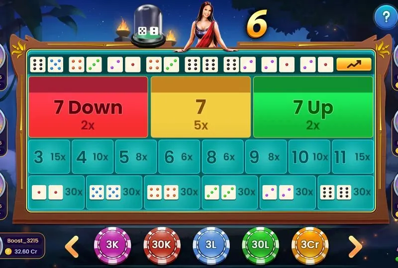 Luật chơi 7 up 7 down King88 rất đơn giản