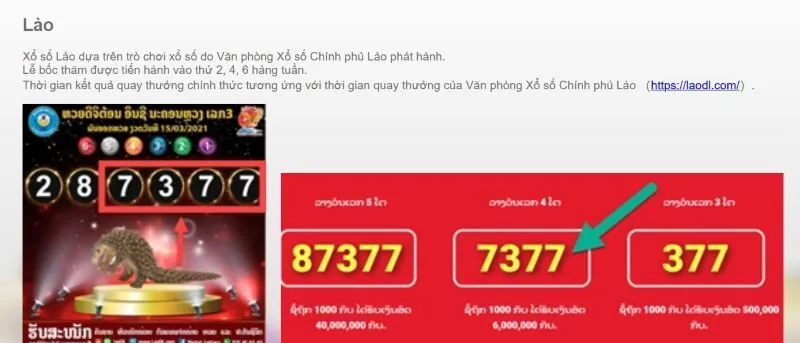 Hướng dẫn chơi Xổ số Lào King88 theo tiêu chuẩn
