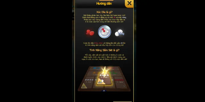 Luật chơi game xóc đĩa King88 cho người mới